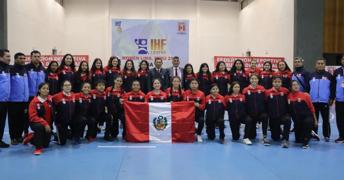 ¡Brillante! Se inauguró Campeonato de Handball Femenino IHF Trophy Lima 2023