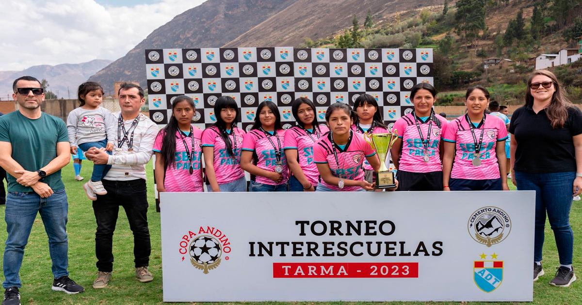 Copa Andino: UNACEM y ADT organizaron torneo interescuelas en Tarma