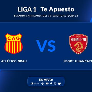 🔴#ENVIVO Alineaciones confirmadas para choque Atlético Grau vs. Sport Huancayo