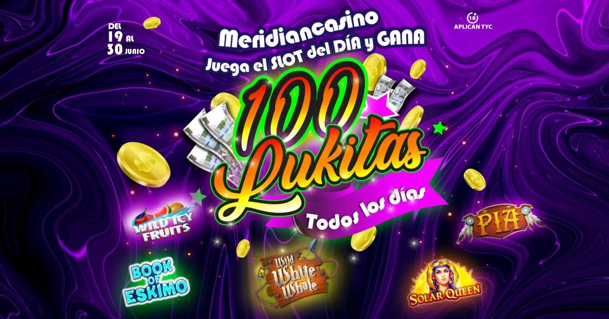 100 lukitas todos los días: ¡Participa en Meridian Casino y gana todos los días!