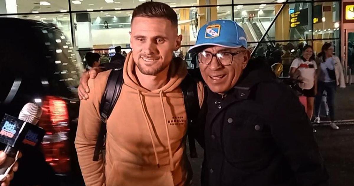 ¡Llegó el refuerzo celeste! Nicolás Pasquini ya está en Lima para unirse a Sporting Cristal