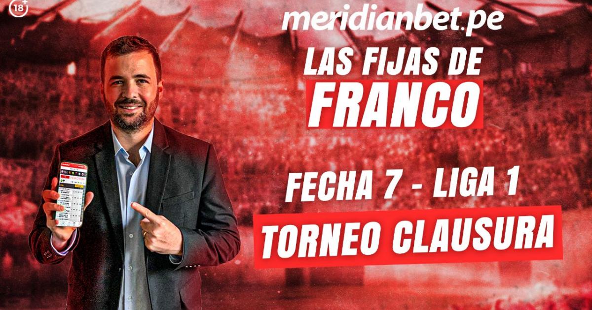 Pronósticos en fútbol peruano Torneo Clausura fecha 7: las fijas de Franco Lostaunau