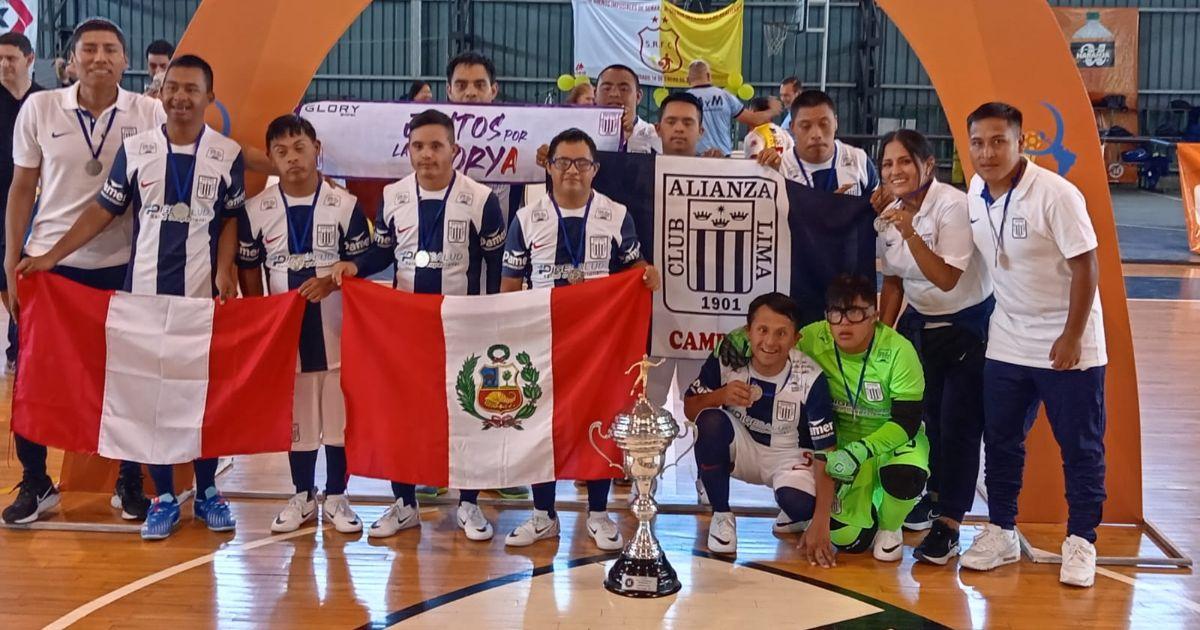Alianza se coronó campeón latinoamericano de Futsal Down