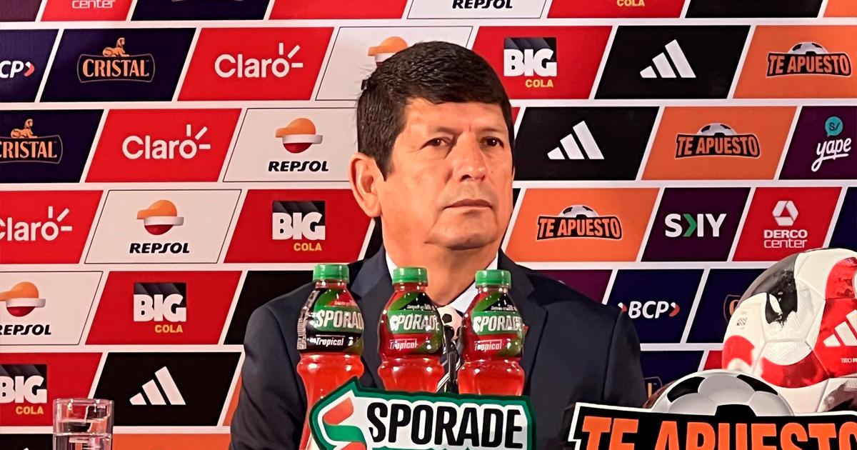 Lozano: "Hay méritos más que suficientes para poner toda la fe en Jorge Fossati y su comando técnico"