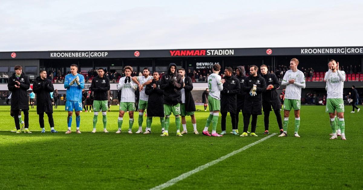 Feyenoord se impuso de visita en la Eredivisie