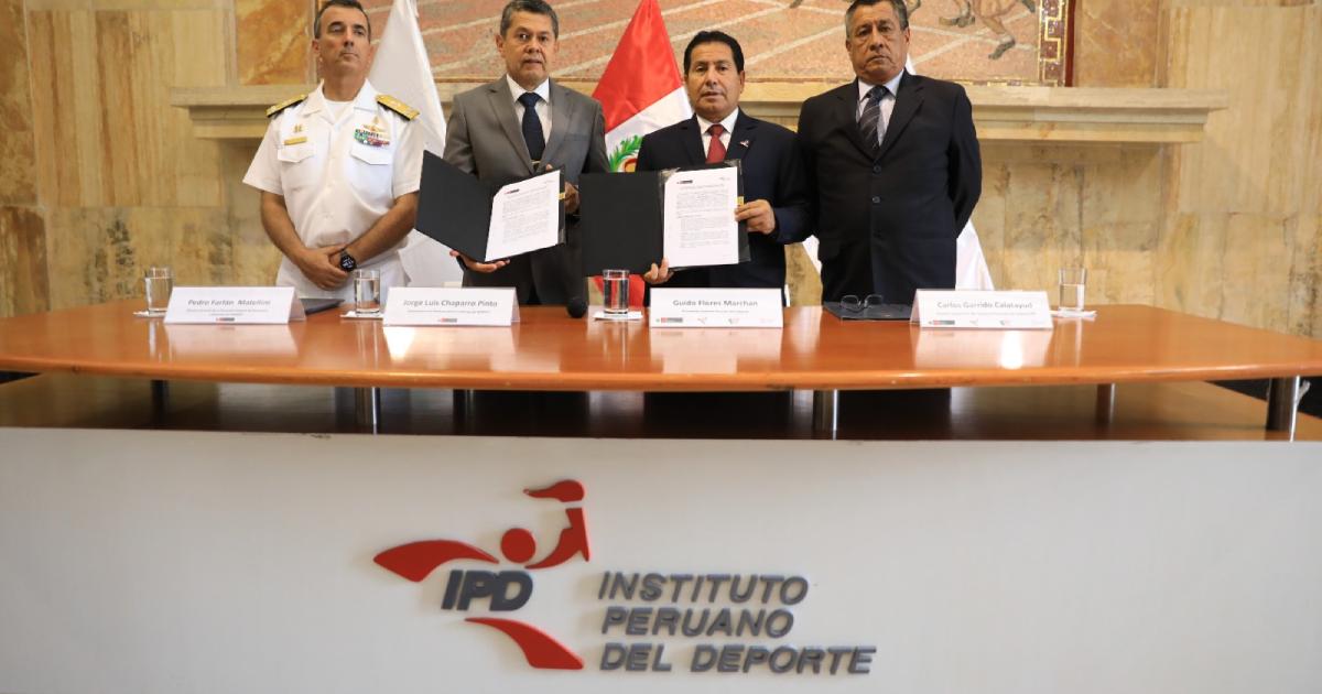 IPD y Ministerio de Defensa unirán esfuerzos para promover el deporte