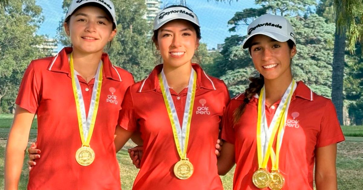 Selección peruana juvenil de golf se coronó en torneo en Uruguay