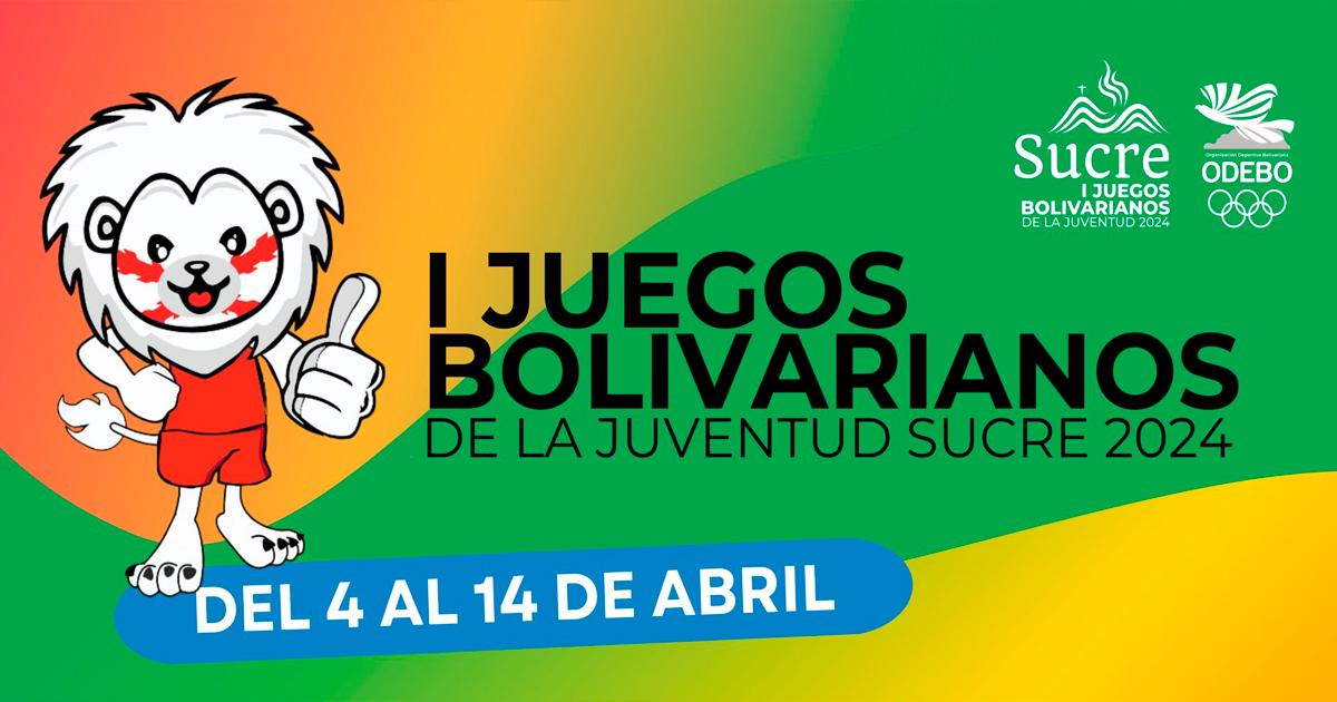 Perú quedó listo para participar en los Juegos Bolivarianos de la Juventud Sucre 2024
