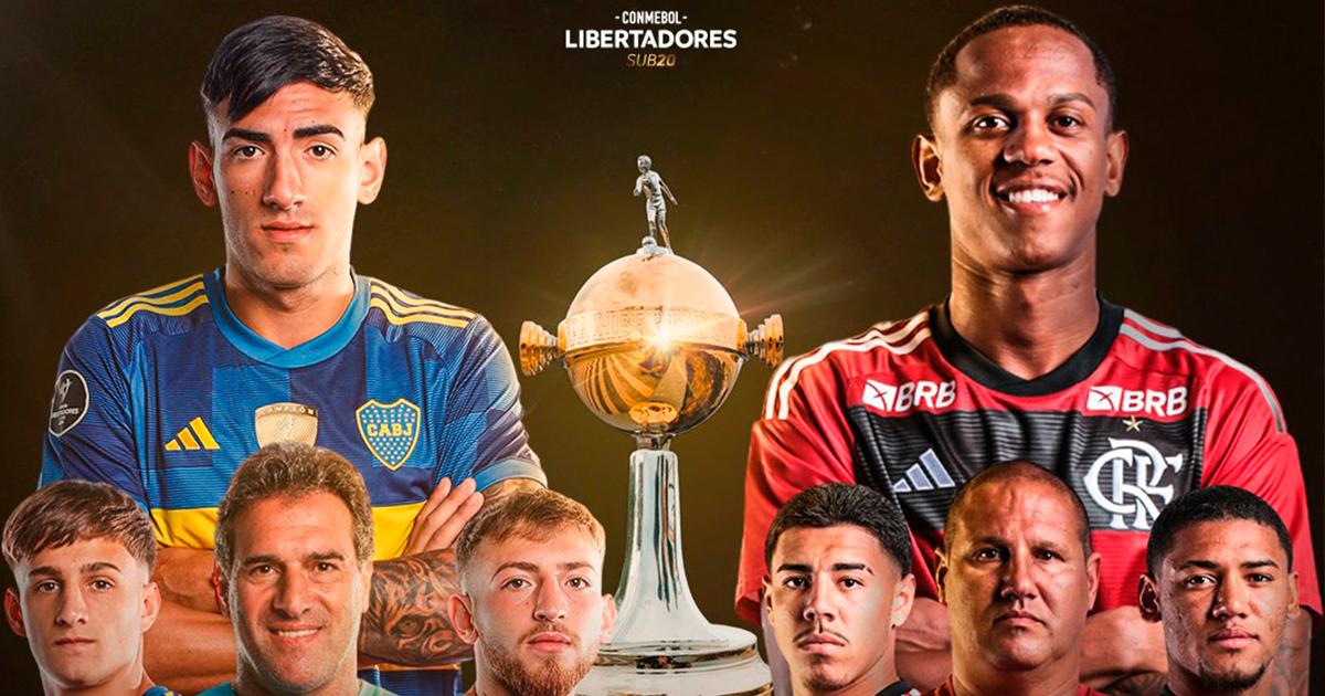 Boca Juniors y Flamengo jugarán la final de la Copa Libertadores Sub 20