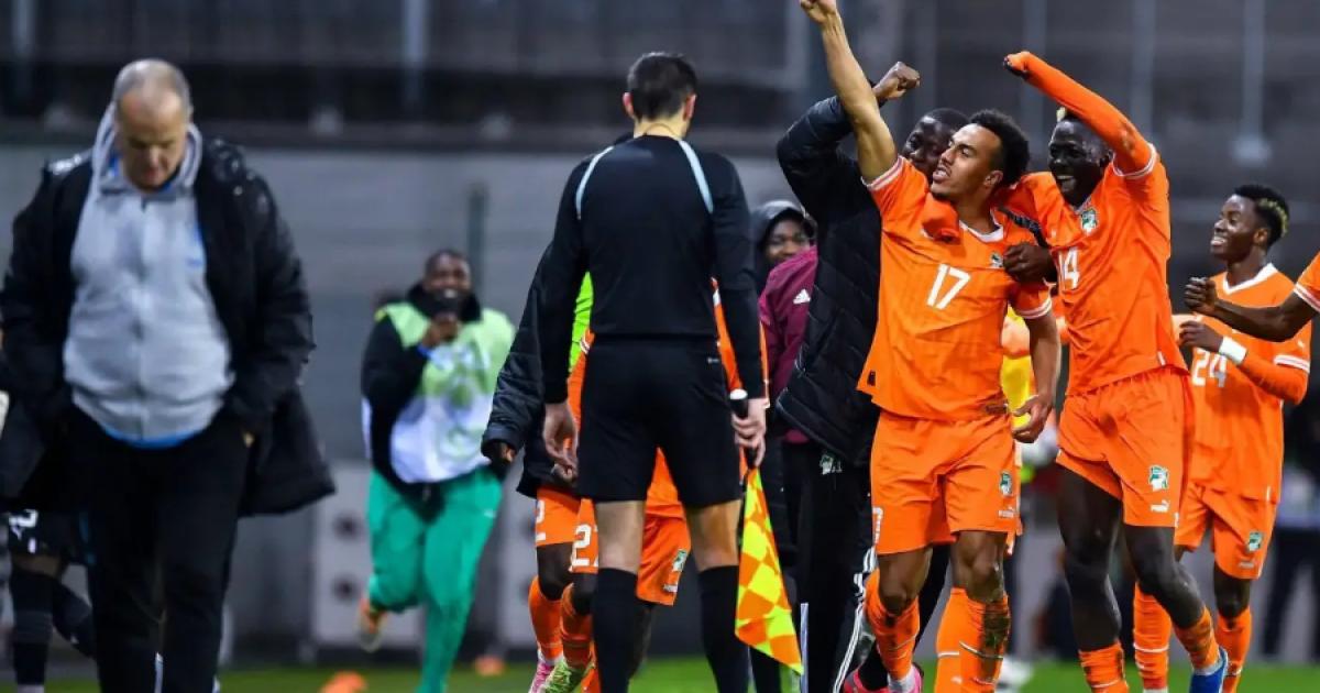 Costa de Marfil derrotó por 2-1 a Uruguay en partido amistoso