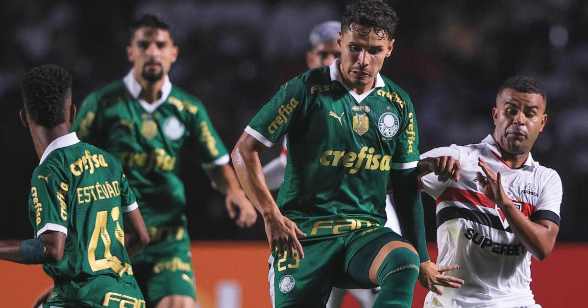¡No se hicieron nada! Sao Paulo igualó sin goles ante Palmeiras