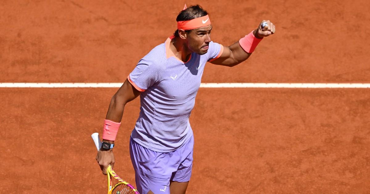 Nadal debutó con triunfo en Masters 1000 de Roma