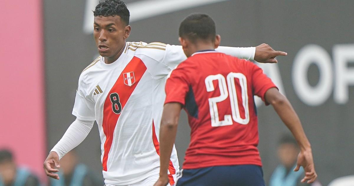 (FOTOS) Selección sub 20 se impuso por 1-0 a Costa Rica en amistoso