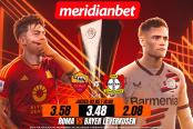 Roma vs Bayer Leverkusen: Posibles alineaciones y probabilidades en este encuentro