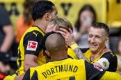 Borussia Dortmund cerró su participación en la Bundesliga goleando a Darmstadt 