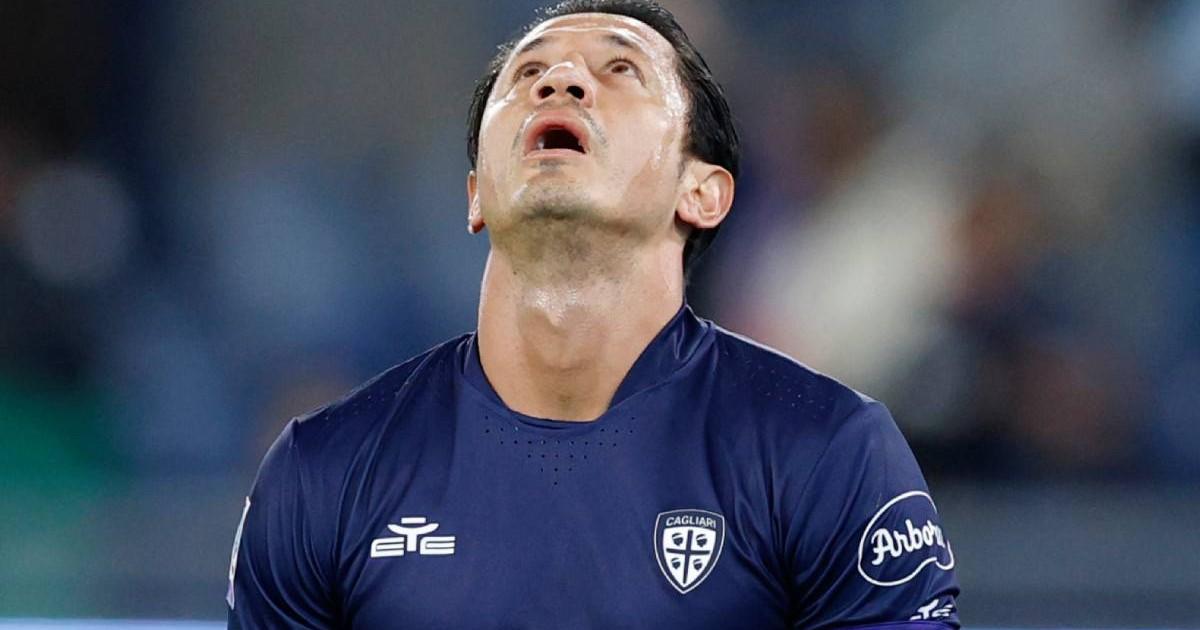 Lapadula ingresó en derrota del Cagliari