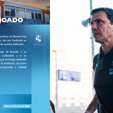 No va más: Zé Ricardo dejó de ser técnico de Sporting Cristal