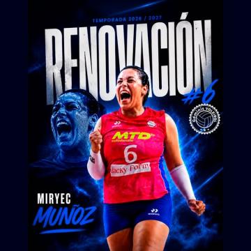 Deportivo Géminis aseguró la continuidad de su capitana Miryec Muñoz