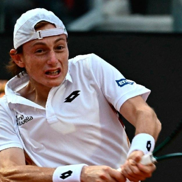 Se despidió del ATP 500 de Queen's: Buse cayó ante Nakashima en octavos de final