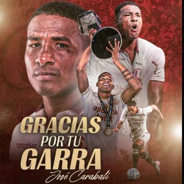ES OFICIAL: Carabalí no continuará en Universitario