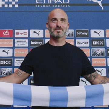 Enzo Maresca en su presentación oficial: "Es un privilegio relevar a Pep (Guardiola)"