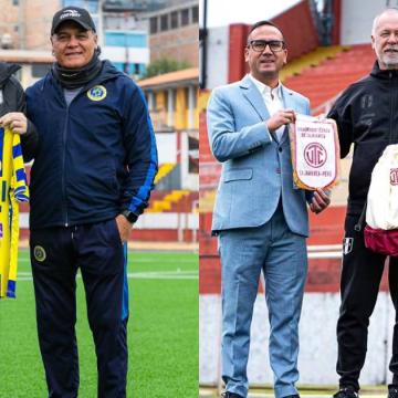   Menezes visitó las prácticas del FC Cajamarca y UTC
