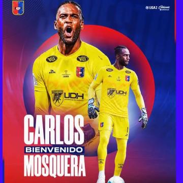 De Cajamarca a Huánuco: Colombiano Carlos Mosquera es nuevo arquero de Alianza UDH
