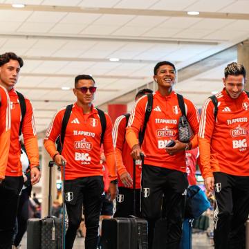 Selección peruana ya está en Canadá para tercer amistoso