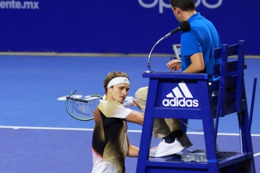 Zverev: "Pido perdón a los aficionados, al torneo y al tenis"