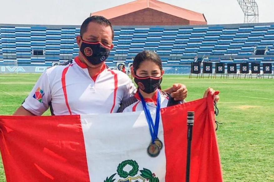 Zavala se quedó con la medalla de plata en Tiro con Arco
