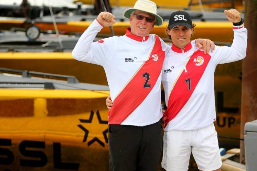 Padre e hijo forman parte de la selección Peruana de Vela que buscará un cupo al Mundial en Baréin