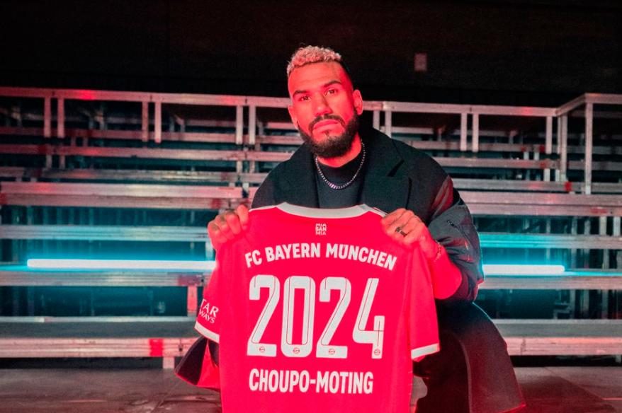 Eric Choupo-Moting se quedará en el Bayern Múnich hasta el 2024