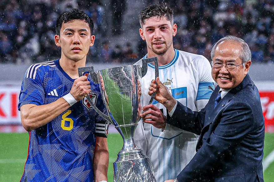 Uruguay igualó 1-1 ante Japón y se llevó la Copa Kirin