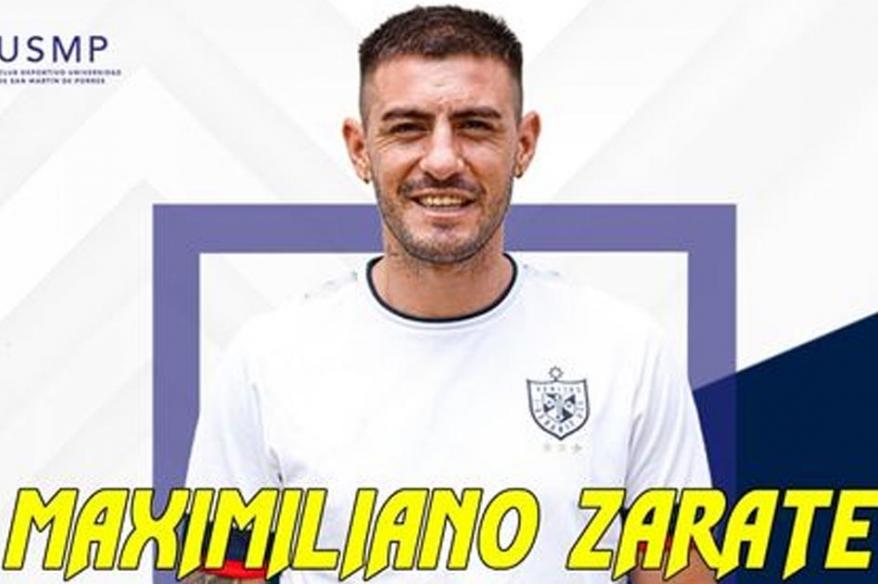 San Martín fichó a argentino Zárate