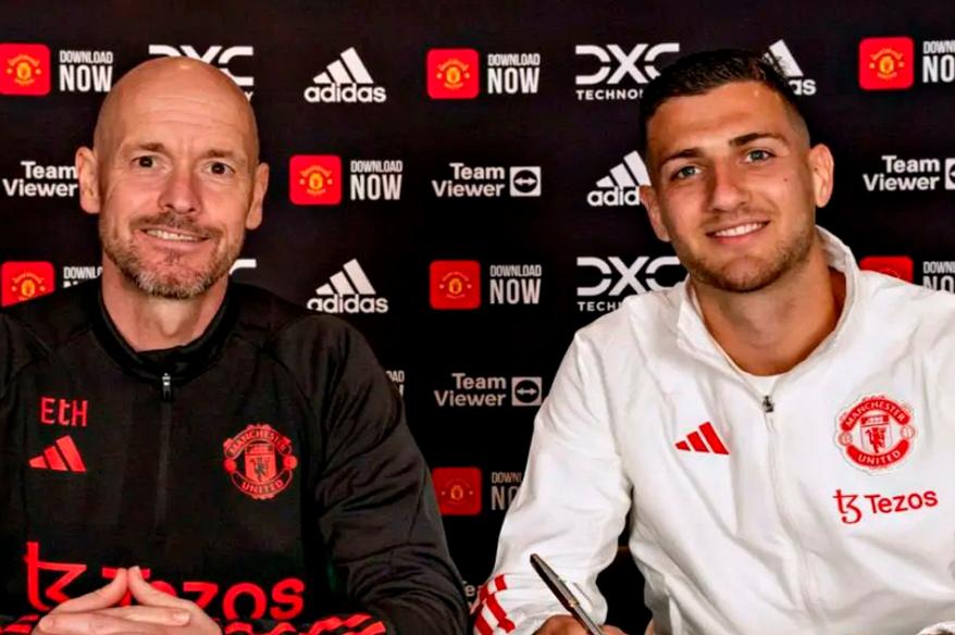 ¡Se queda! Diogo Dalot renovó vínculo con Manchester United