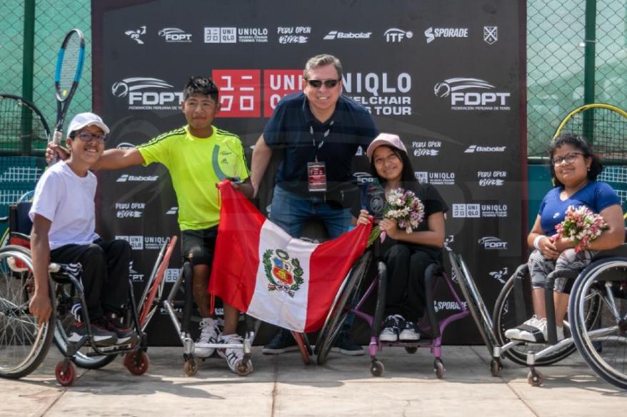 El Perú Open Copa Federación de Tenis Sobre Silla de Ruedas fue un éxito