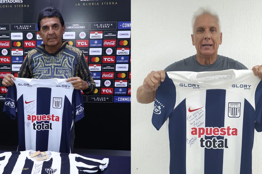 Jaime Duarte y Eder intercambiaron camisetas de Alianza Lima y Atlético Mineiro