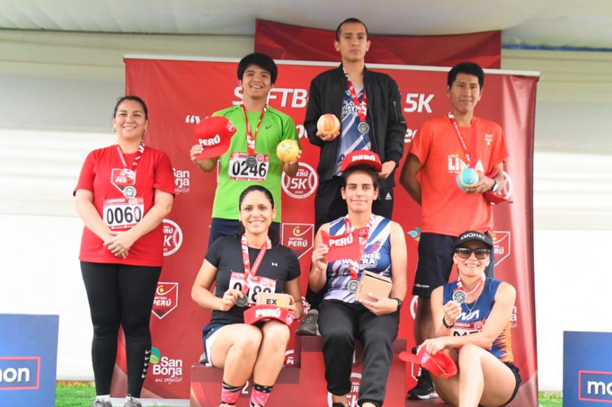 Todo un éxito fue Carrera Softbol Perú 5k en San Borja