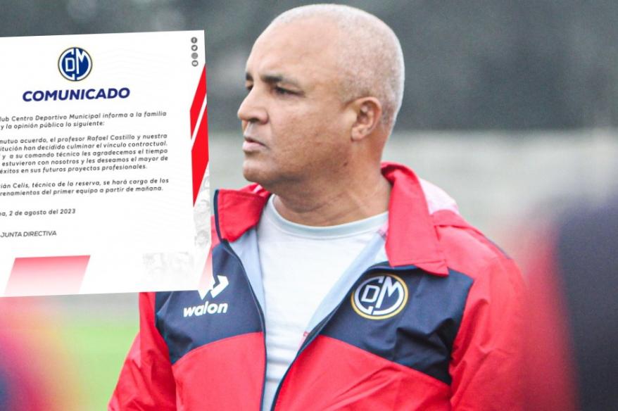 Municipal anunció la salida de Rafael Castillo