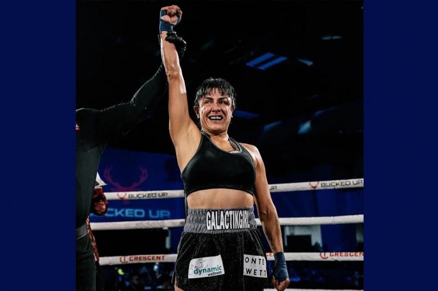 'Galáctika' Mejía debutó a lo grande en el BKFC