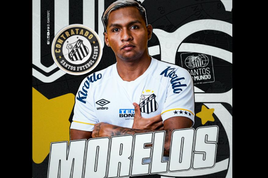 Colombiano Morelos dejó Europa para jugar por Santos FC
