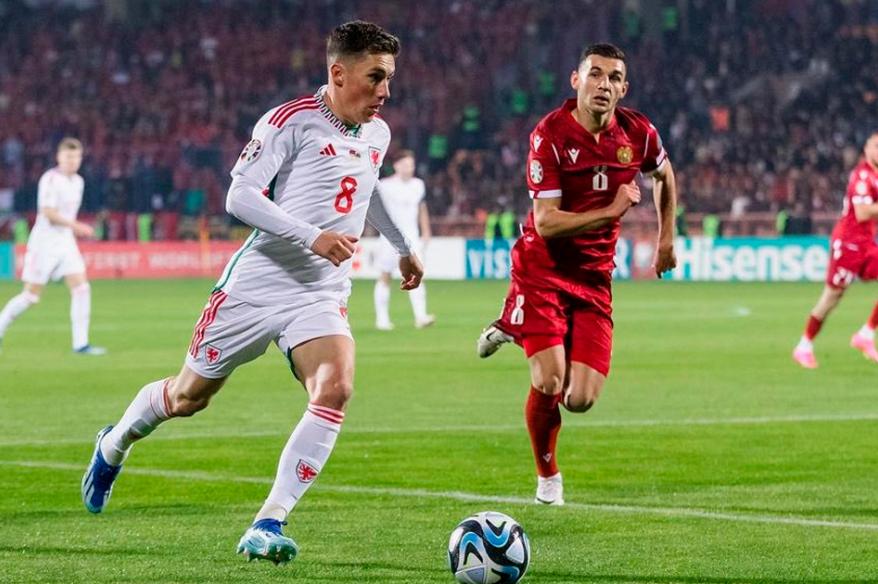 Gales empató con Armenia y se acerca a la Eurocopa 2024