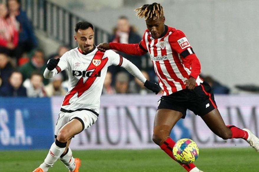 Bilbao goleó al Rayo Vallecano en La Liga
