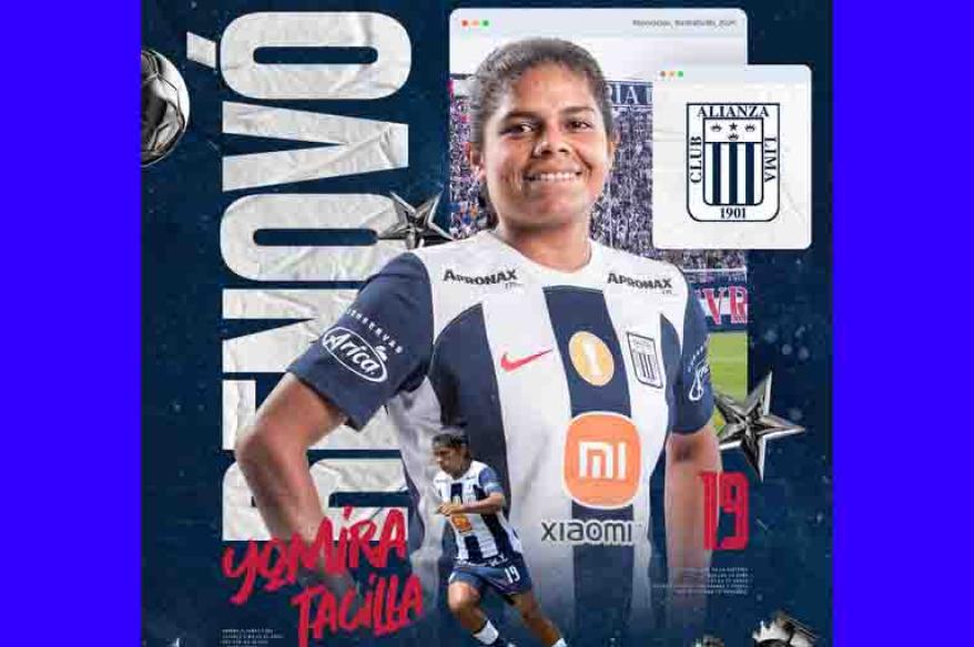¡No se mueve de La Victoria! Yomira Tacilla renovó con Alianza Lima hasta el 2025