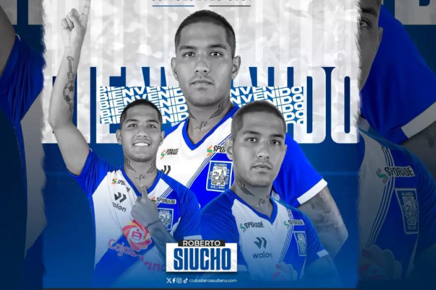 Alianza Atlético le dio la bienvenida a Roberto Siucho para afrontar la Liga1 2024