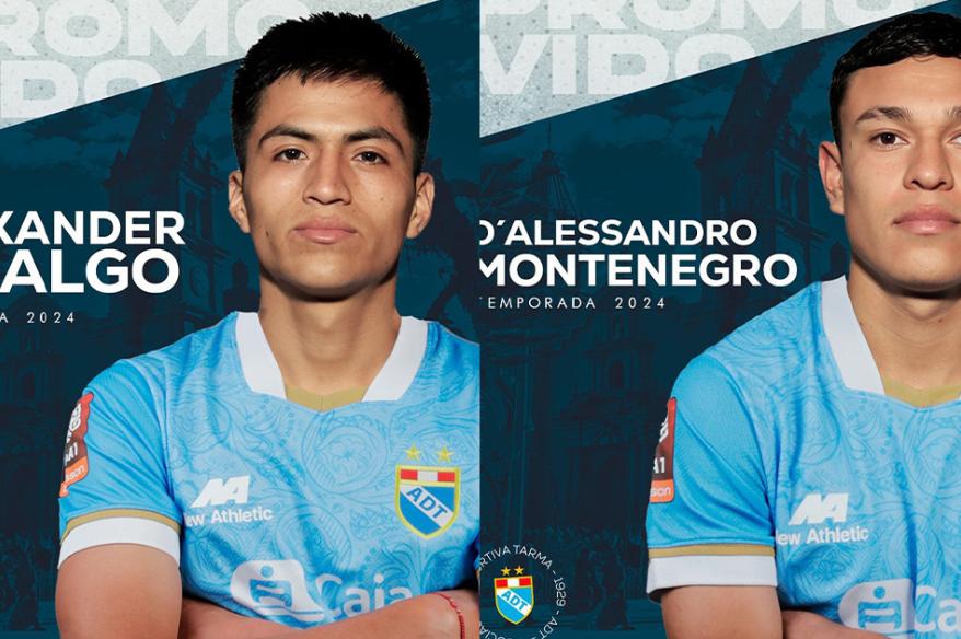 ADT promovió al primer equipo a los juveniles Hidalgo y Montenegro