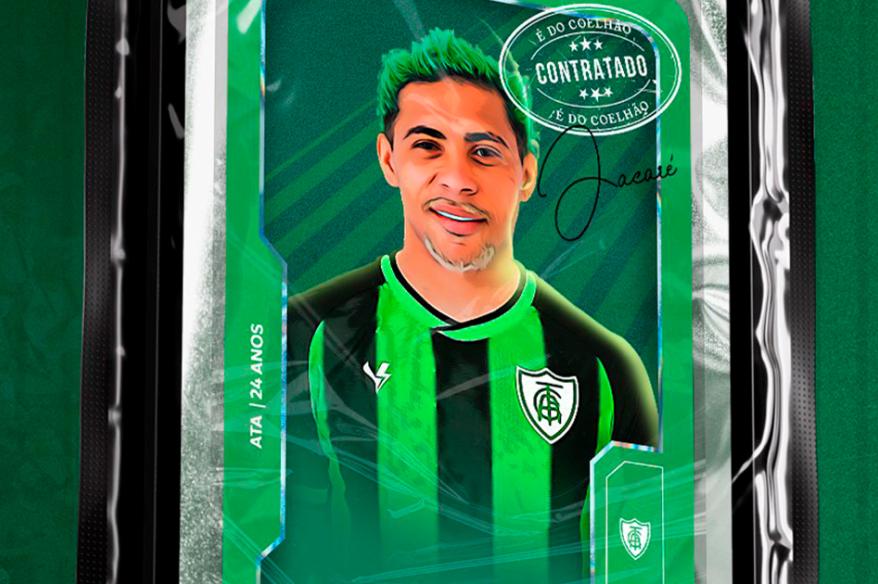 Vitor Jacaré fue presentado como refuerzo de América-MG