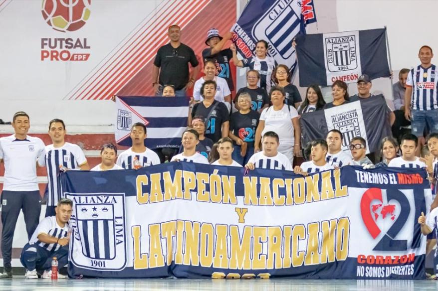 Alianza Lima se prepara de cara al duelo ante Empate FC por la Liga de Futsal Down