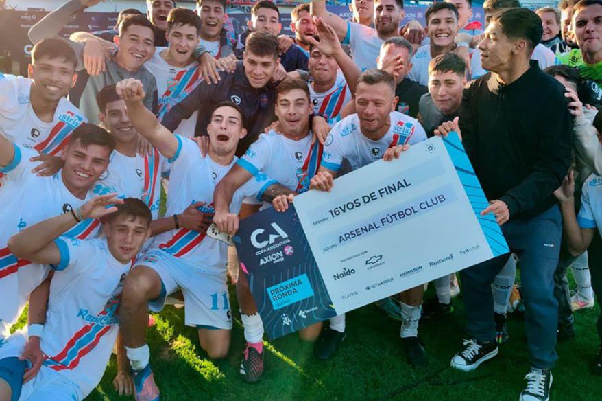 Arsenal de Sarandí avanzó a segunda ronda de la Copa Argentina