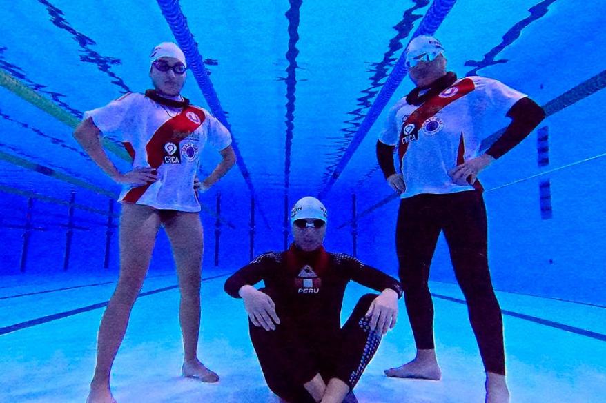 Por primera vez, Perú participará en Mundial de apnea indoor